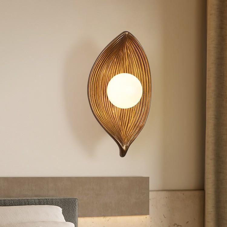 

Японский настенный светильник в стиле ваби-саби: Дизайнерское освещение для гостиной, прикроватной зоны или ретро-декора Without Light Source