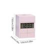 LCD  Digital Desktop Alarm Clock Time Manager Electronic Timing Rotation Timer  Kitchen