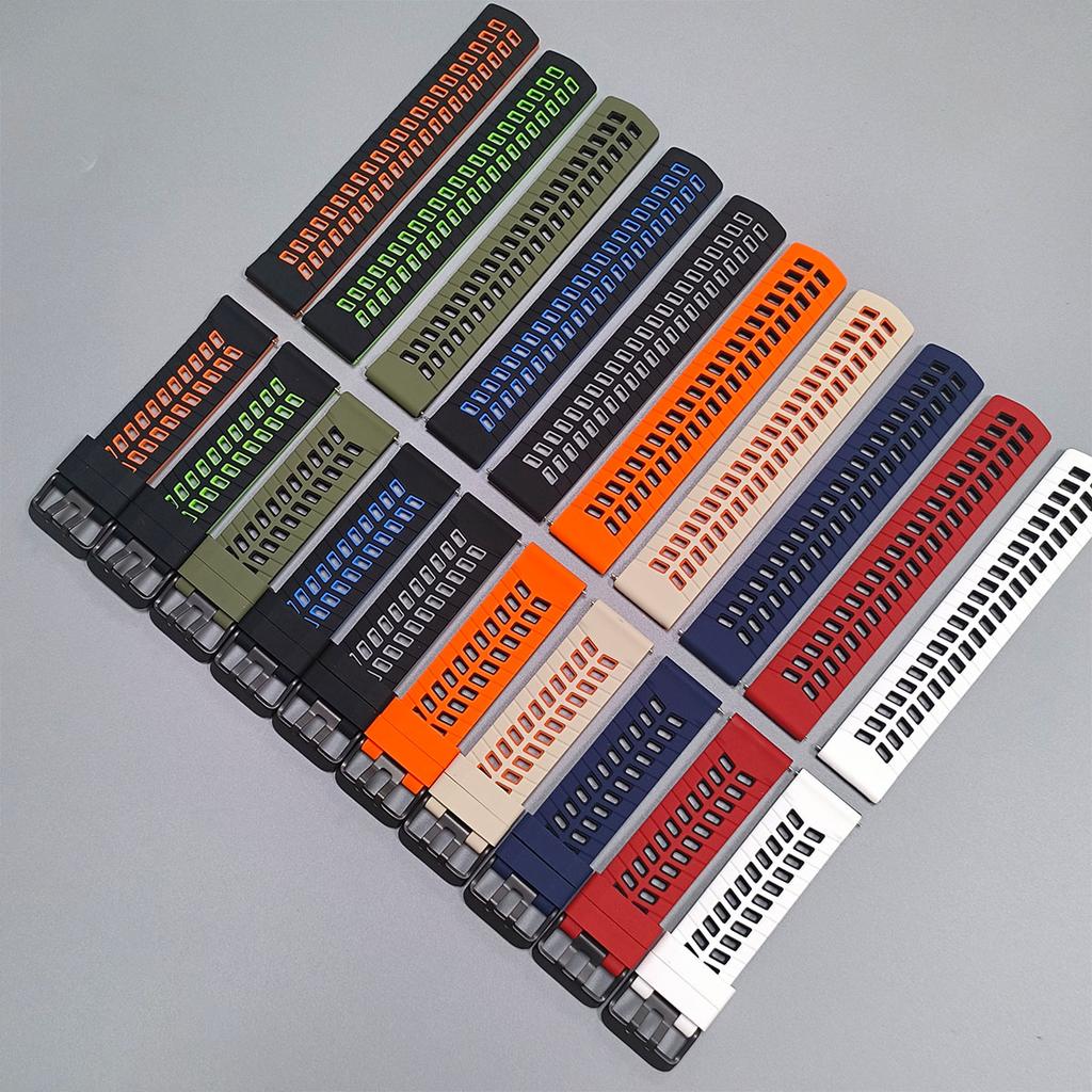 22mm Silicone Strap For Samsung Galaxy Watch 3 45mm/Watch 46mm Smartwatch Band For Samsung Gear S3 Classic Sports Bracelet Belt