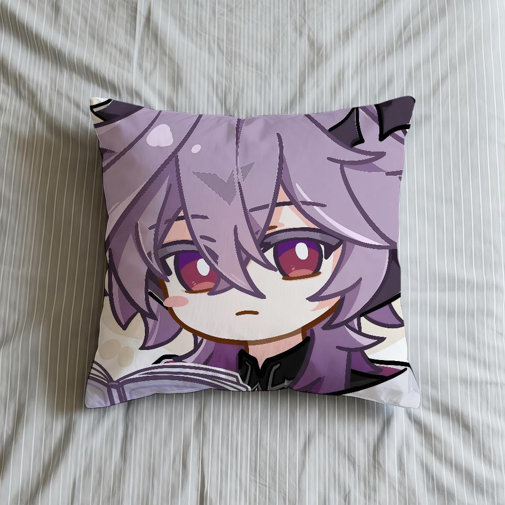 Cushion Genshin Cover Soft Case For Durin Sofa Living Impact Room Home Comfortable Office Decor Protective Pillow Covers