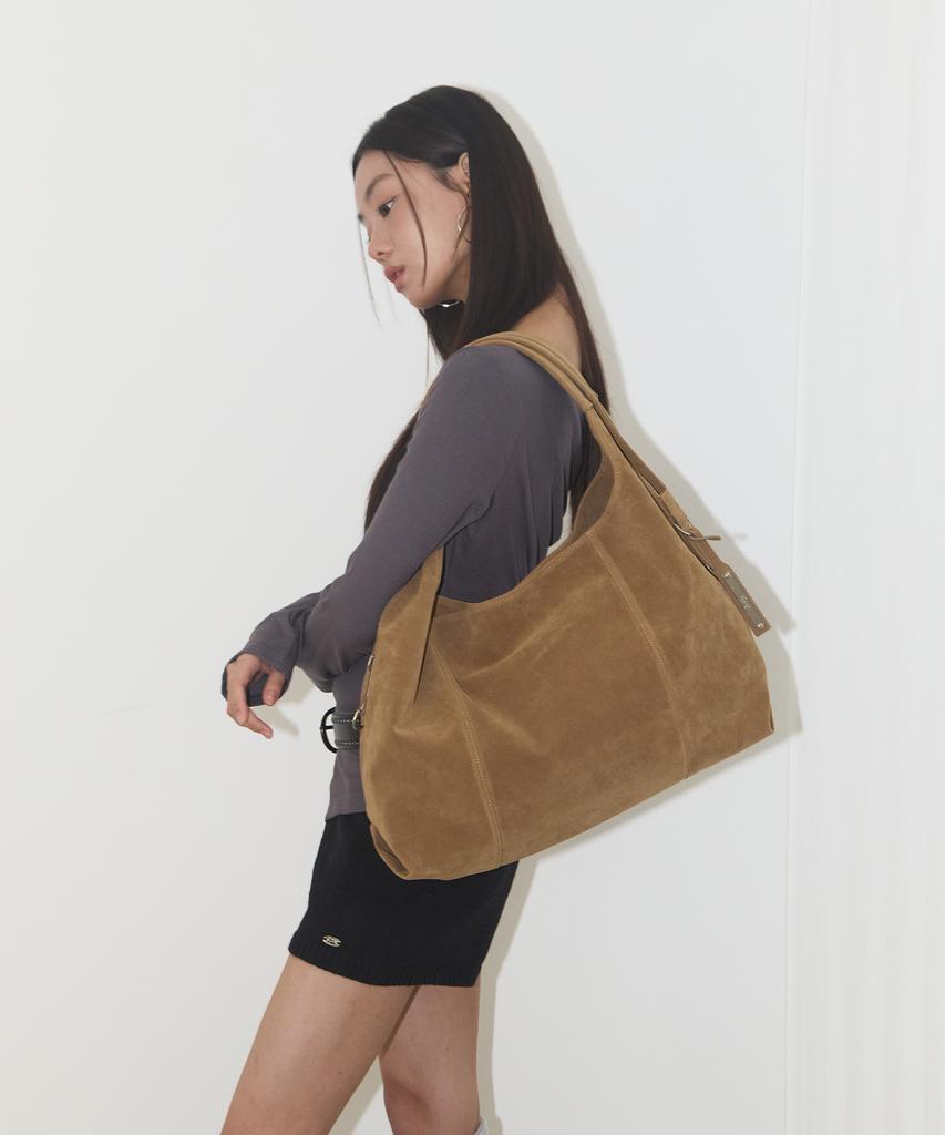 Jolly Calla Bag Color Bag - Suede Camel
