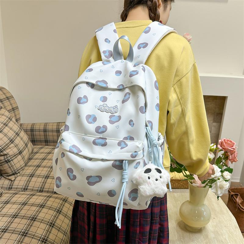 College Style Student Schoolbag Print Lightweight Backpack