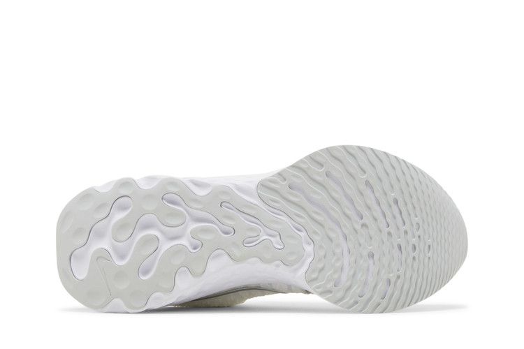 Nike Wmns React Infinity Run Flyknit 3 'White Metallic Silver'