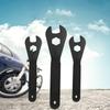 5Pcs Bicycles Hub Wrench Mountain Bike Pedals Removal Tool Carbon Steel Cone Wrench Bike Wheel Axles Pedals Repair Spanner