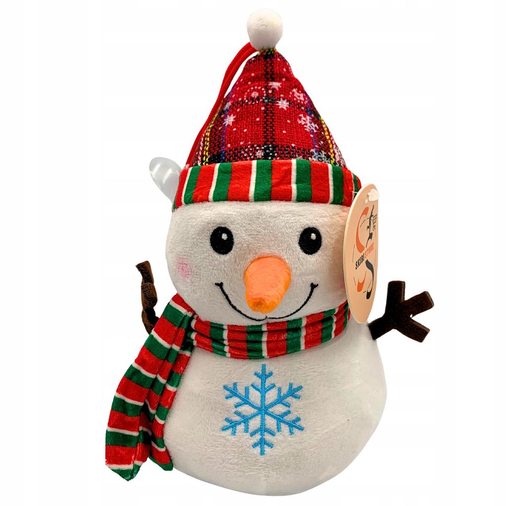 Plush Christmas Snowman Scarf Mascot Winter Plush Toy