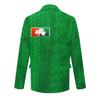 Herren Druck Kord Warm Taschen Anzugjacke Cardigan Herren Freizeitanzug