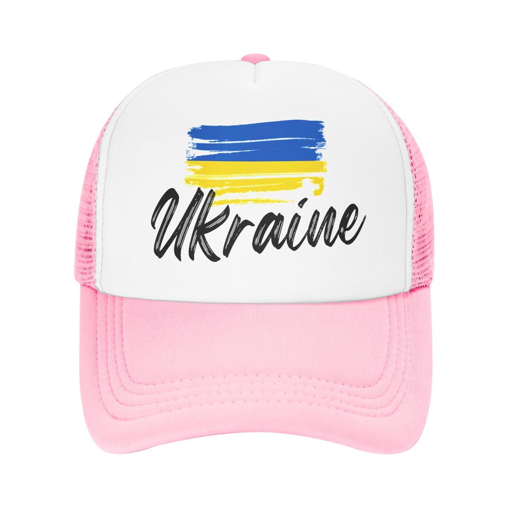 Ukraine Flag Ukrainian Mesh Baseball Caps Unisex Women HipHop Trucker Worker Cap Hat Adjustable Summer Trucker Cap