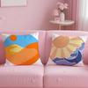 Classic Sunrise Cartoon Pillow Case Pattern Printing Pillowcase Living Room Sofa Cushion Cover Bedroom Room Decor