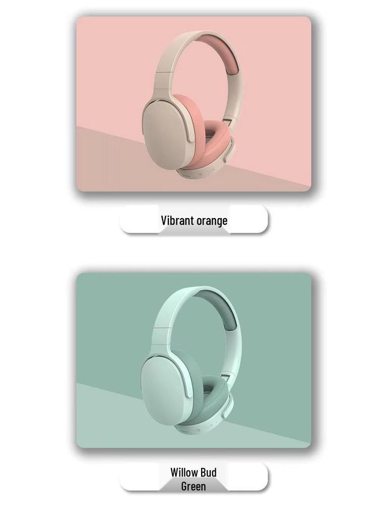 Bluetooth Over-Ear Wireless Headset P2961 with Type-C and Ultra-Long Battery Life