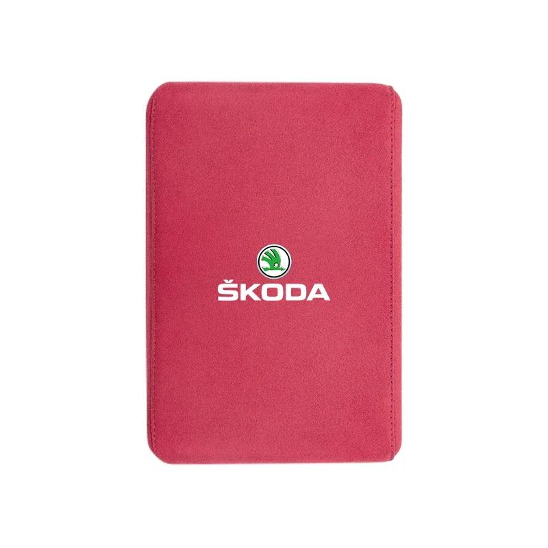 Auto Innen Armlehnenbox Matte Mittelkonsolen Zubehör Für Skoda Octavia Superb Kodiaq Rapid Karoq Fabia Yeti Kamiq Enyaq Scala