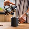 Tazza da caffè isolata in acciaio inossidabile con manico, tazza da 12 once e 360 ml con coperchio per bevande calde e fredde