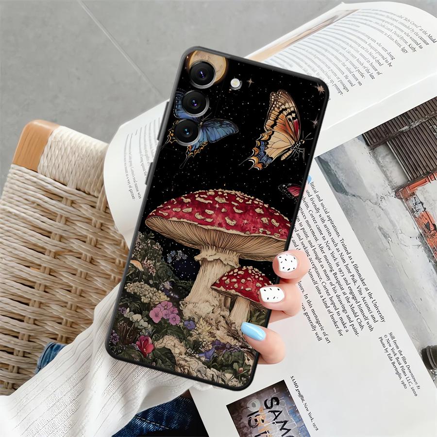 

Poker Mushroom Phone Cover Case for Samsung Galaxy A06 A57 A15 A37 A55 A25 A16 A05 A23 A53 A17 A73 A51 A52 A36 A50 A12 A13 A41 Galaxy A70s
