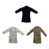 1/6 Trench , Handmade Doll Clothes Over, Miniature Clothing for 12" Model, Figures Dress Accs