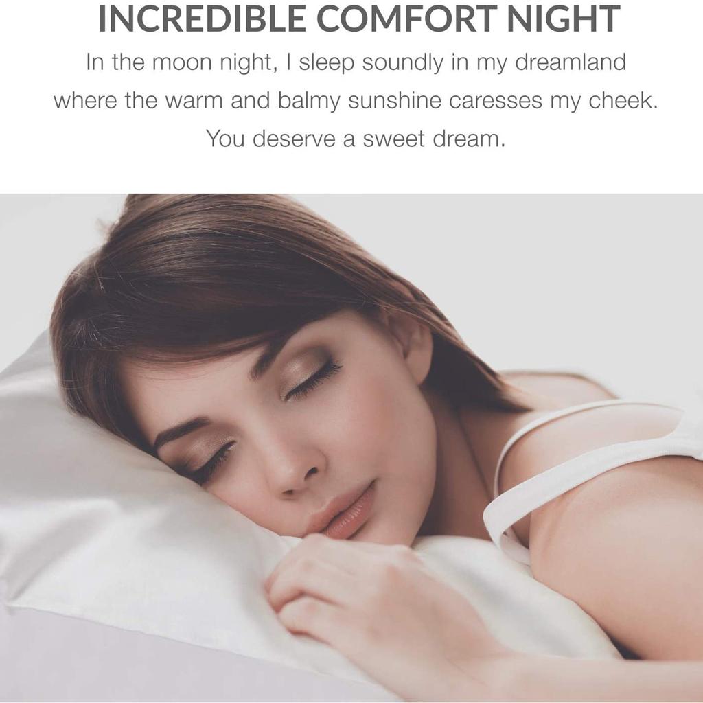 Household Washed Silk Satin Pillowcase 20*40inch Soft And Comfortable Pillowcase