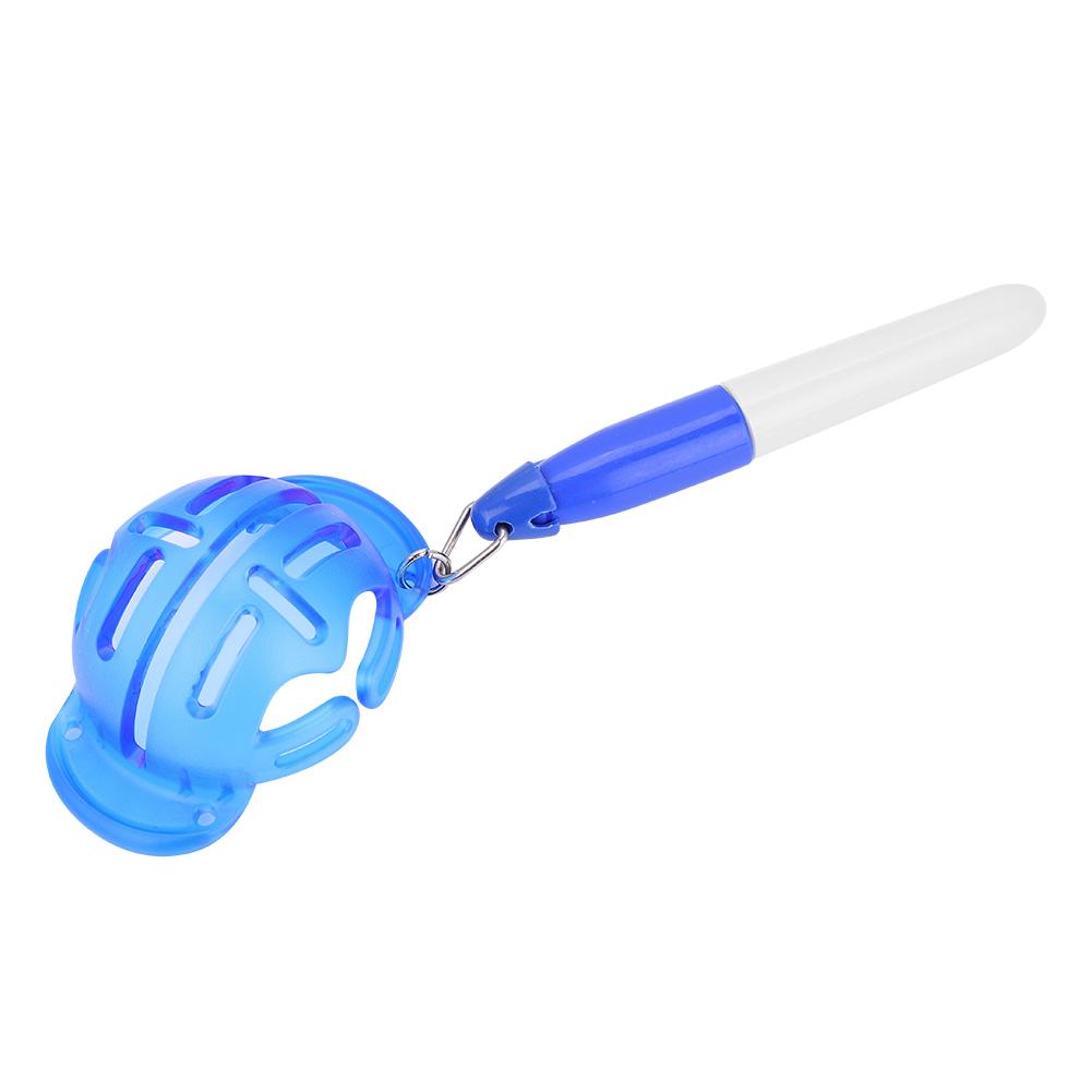 Golf Ball Liner Line Marker Drawing Template Alignment Tool with Pen Accessories (Blue)