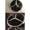 For Mercedes Benz W205 W212 W213 W204 ML W166 CLA C117 A W176 W177 C W204 E GLK X204 GLA GLC GLE GLS Grillmerke flatt speil foran