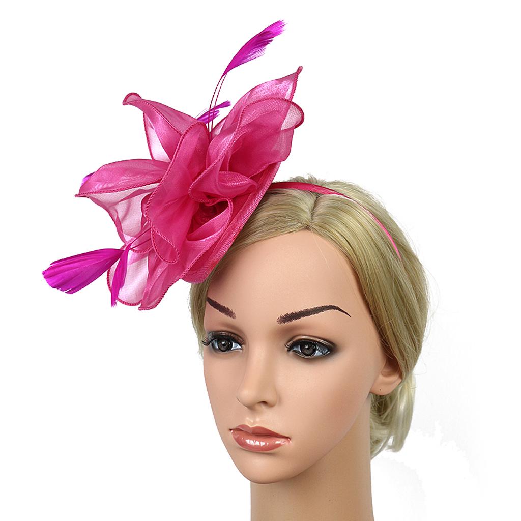 Buy Women Flower Fascinator Hat 1920s 