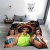 Pop Star Collage Blanket for all seasons blanket lunch break throw gift