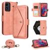 Leather Case For Motorola Moto G04s 4G/G04 4G/G24 4G/E14 4G Magnetic Closure Wallet Stand Phone Cover with Crossbody Strap