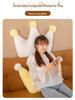 Nordic Crown Pillow and Sofa Cushions - Cute Heart-Shaped Backrest for Bed and Bay Window
