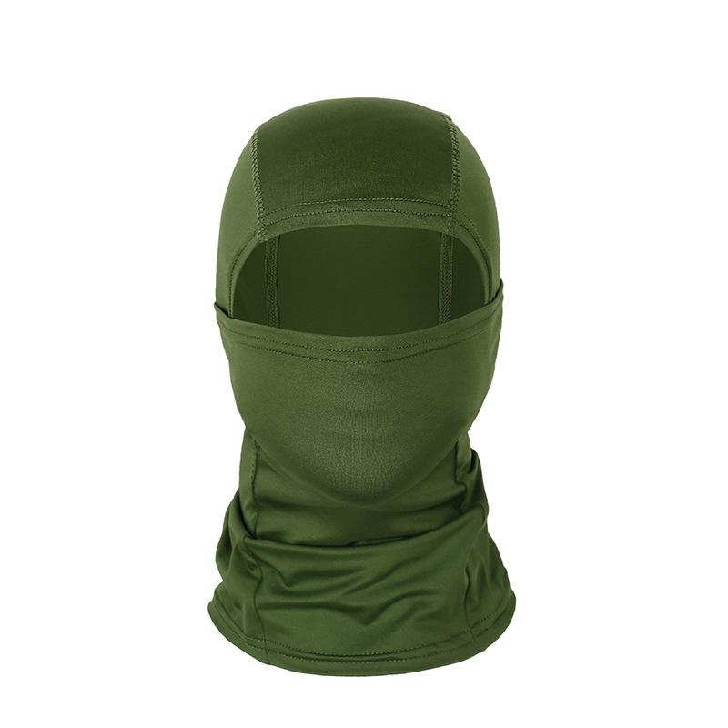 Balaclava tactică Mască facială de vară, răcoare pentru gât, eșarfe pentru drumeții, bărbați, cască de ciclism, glugă, bandană de protecție solară