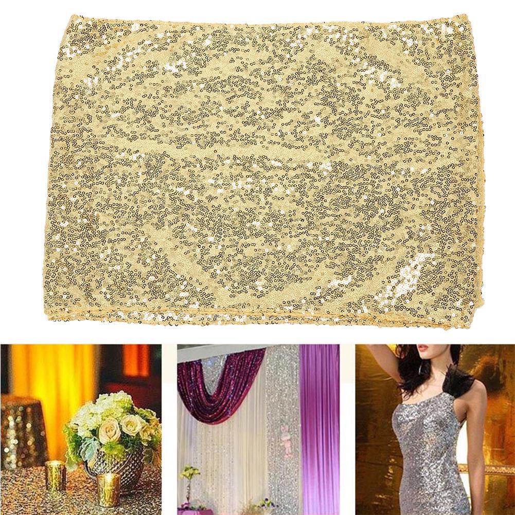 Sequin Tablecloth Decorative Table Cloth Decoration for Christmas Party Wedding