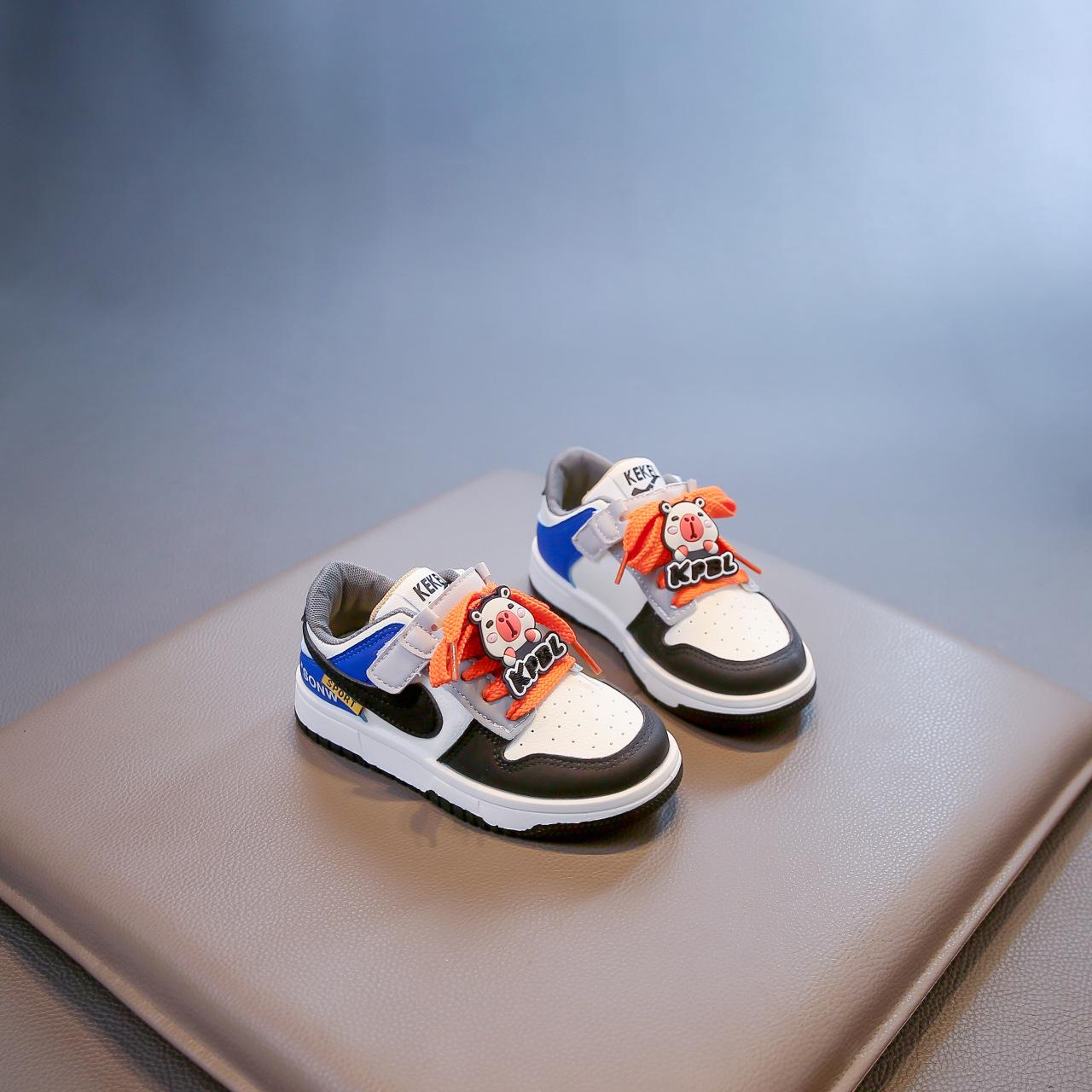 

Kapibara boys shoes sneakers 2025 new autumn children s board shoes students breathable leisure middle and old children 26