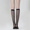 Women's Fishnet Knee Highs Stockings Hollowed Out Calf Socks Mesh Net Trouser Socks Cosplay Costumes Stockings Hosiery