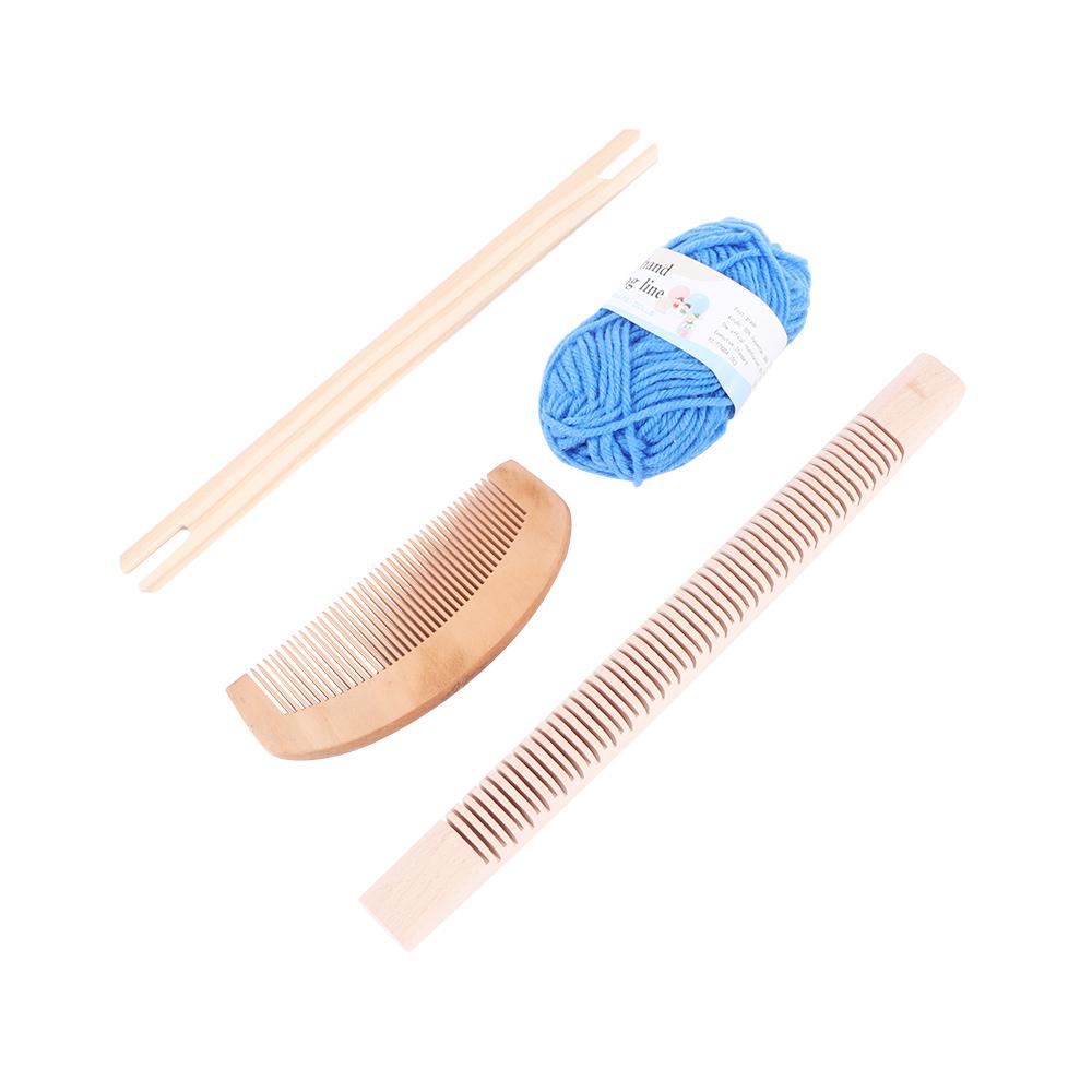 Craft Household Comb For Children Kids Girl Weaving Loom Handcraft Knitted Toy Knitting Machine