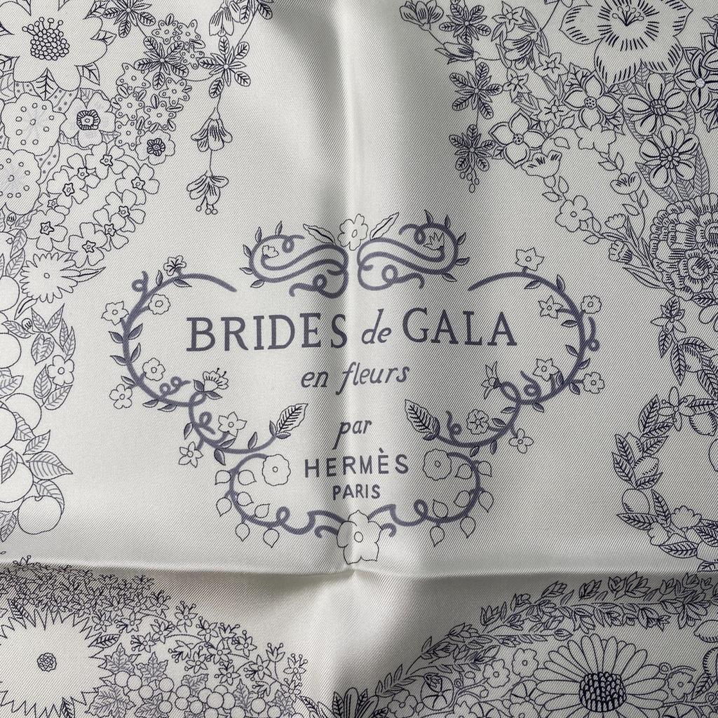 Used HERMESscarf Multicolor Silk Women