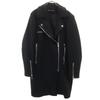 ZARA WOMAN Double Riders Long Coat S Black Women Used