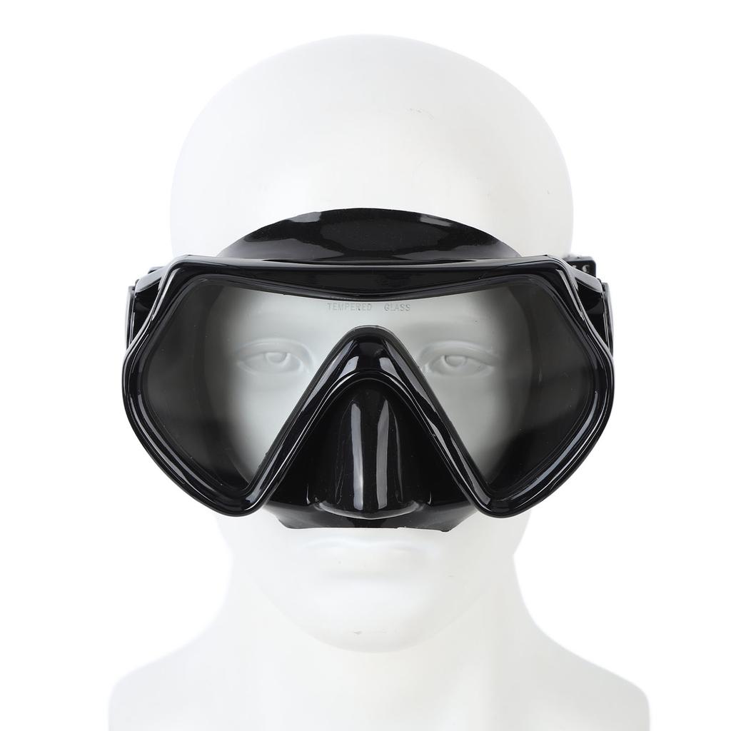 Diving Goggles for Adults Silicone Non Fog Snorkeling Outdoor Swimming Equipment Black