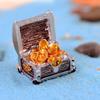 Small Treasure Chests Aquarium Decorations Terrarium Fish Habitat Ornament Aquarium Underwater Model Crafts