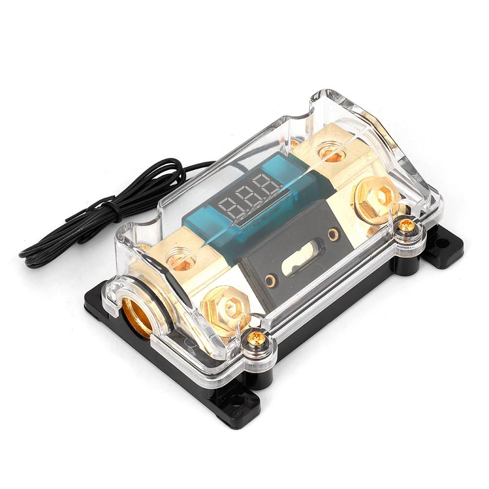 

Держатель предохранителей для автомобильной аудиосистемы, блок распределения стереосистемы, цифровой дисплей(200A)