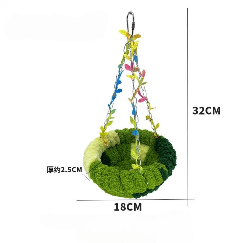15/17cm Labubu Doll Hammock Swing Colorful Hanging Bed Accessories, Labubu Doll Swing Simple Outdoor Toy for Vinyl Dolls Playground Accessories