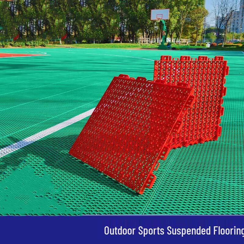 

Outdoor Basketball Court Suspended Flooring Tile