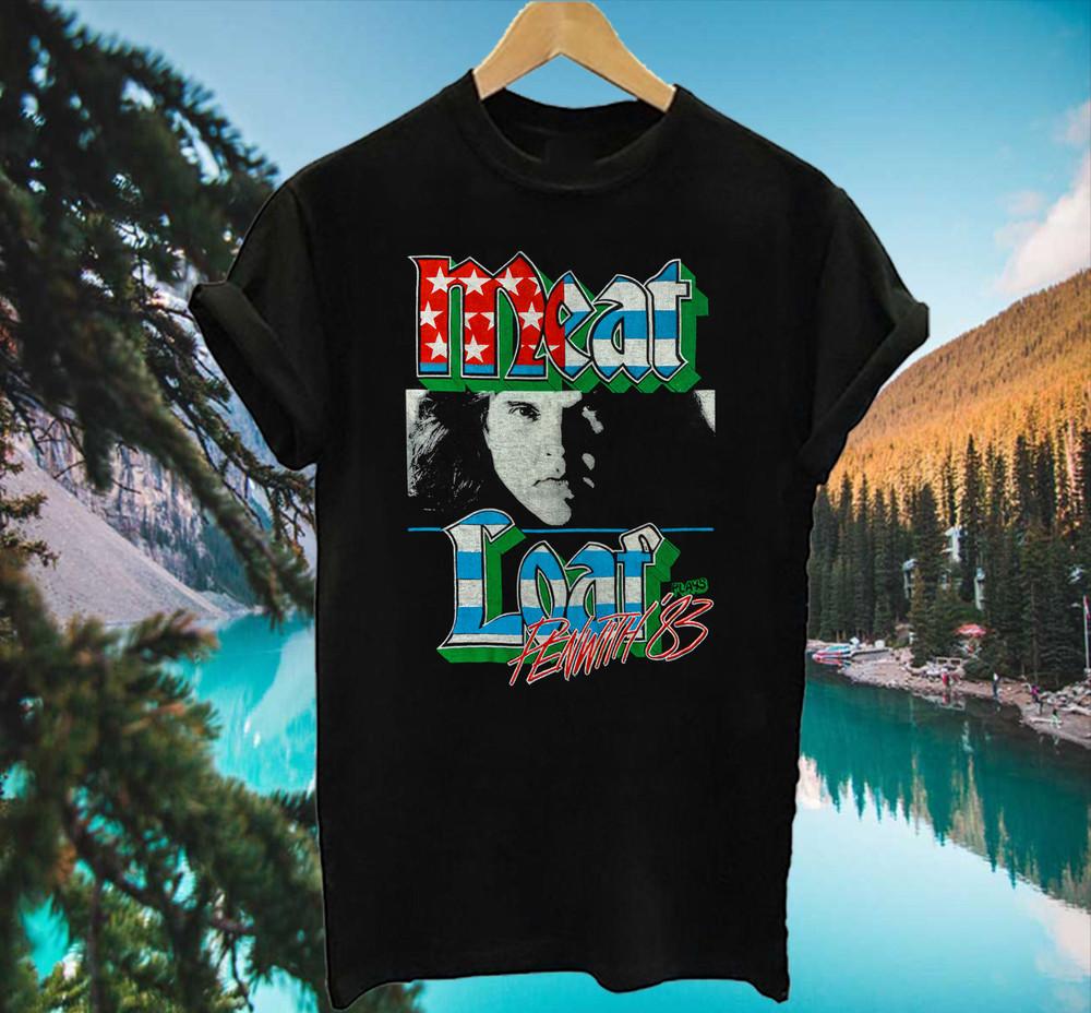 

Meat Loaf Penwith 83 Festival Vintage Black Unisex S4XL TShirt II443 CAO36 Unisex T-Shirt S
