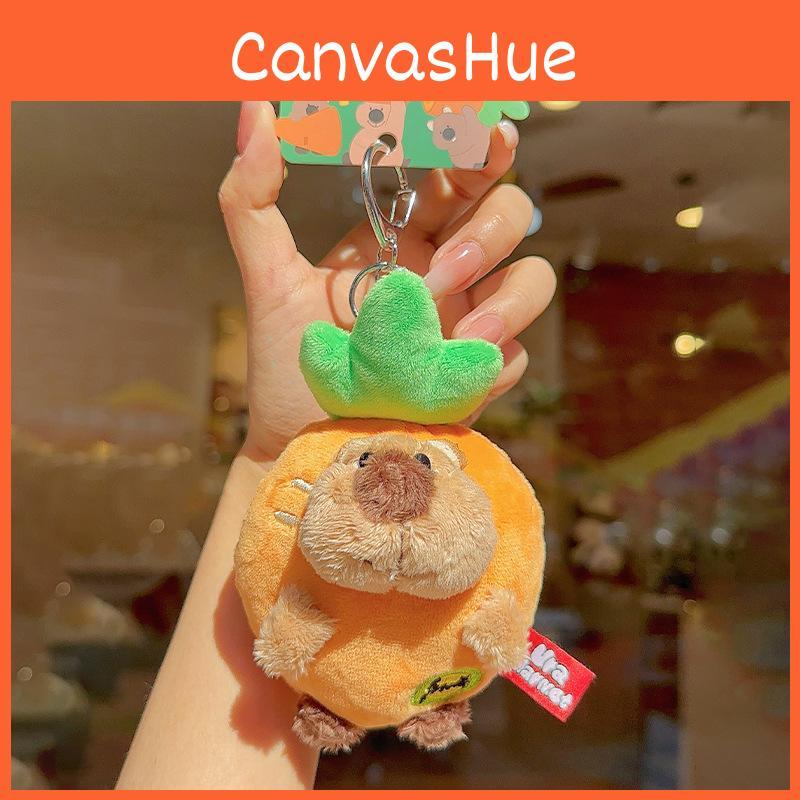 Carrot Ural Marmot Groundhog Plush Keychain Pendant Cartoon Style For Gift Kids