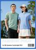 Ice Silk Polo Shirt: Men's & Women's Summer Lapel Short Sleeve, Custom Group Work Cultural Shirt with Collar
