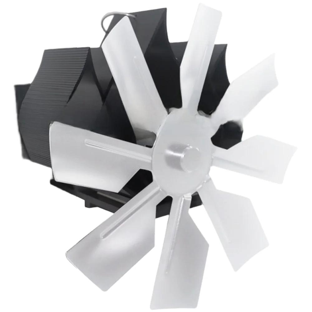 

Циркуляційний вентилятор 135*135*160 мм Вентилятор для каміна 203 CFM Для настінного монтажу Вентилятор для труби дров яної печі З затискачем Для встановлення Поглинання тепла срібний