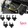 Hood Bonnet Clips Plastic Prop Stay Rod Support 5pcs Clip Clamp