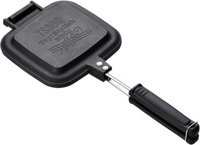 Av Tsubame TSBBQ Hot Sand Maker Brødørene fester seg sammen og fyllet kommer Stilig logomerking Siden det blir en stekepanne og er lett