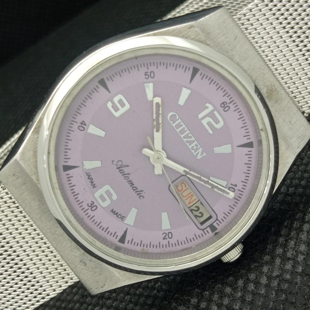 

Б/У винтажные мужские часы Citizen Automatic 8200 из Японии D/D фиолетового цвета 600-a313317-2 SKU600-a313317