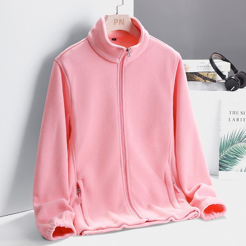 Autumn New Men and Women with The Same Jacket Fashion Brand Loose Casual Trend Coat Couple Fleece Fleece Jacket