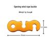 ZISIZ Outdoor Camping Tent Rope Adjuster