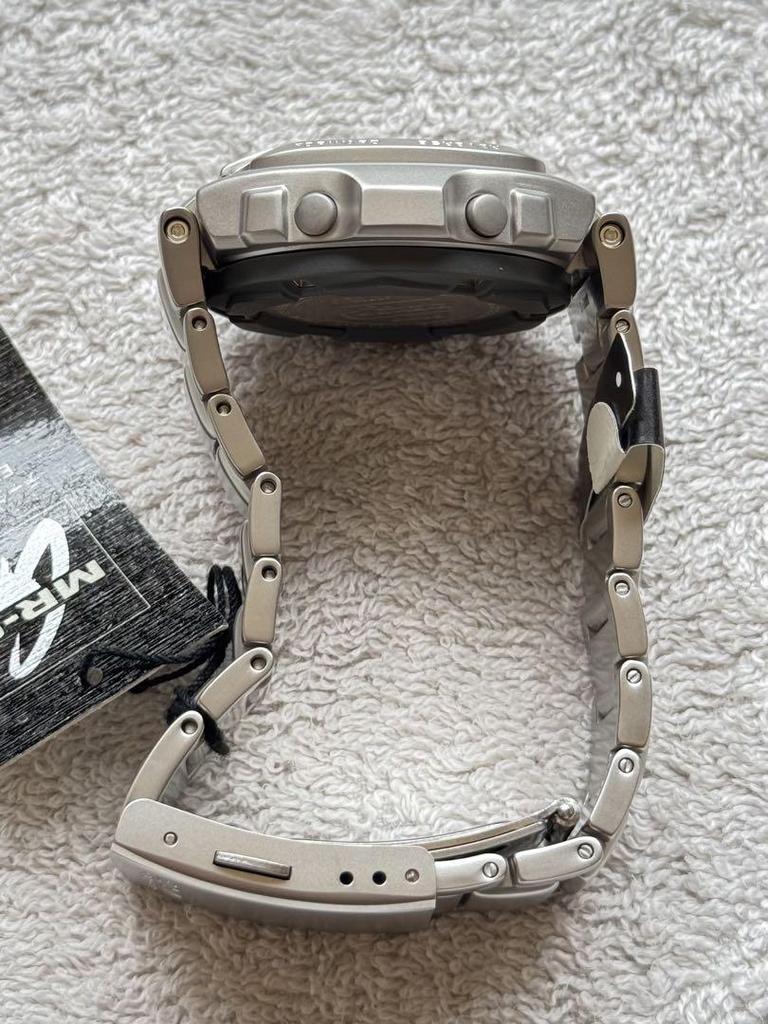 [USED] Casio MRG-210 Stainless Steel with Box, Roll Tag, Tag, and Instruction Manual