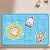 Cartoon Floor Mat Bathroom Floor Mat Entrance Door Mat Toilet Door Suction Foot Mat