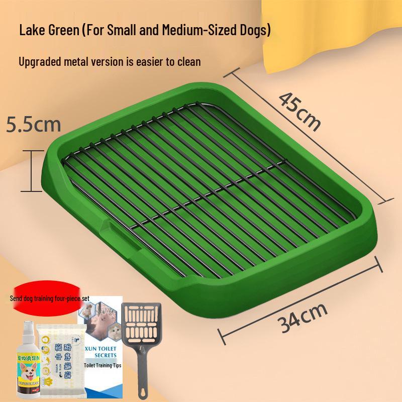 Flat Dog Toilet Urine Tray for Small To Medium Dogs – Ideal Pet Poop Solution