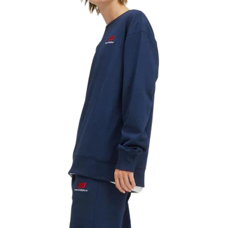 New Balance UNI SSENTIALS Sweatshirt Unisex Blue UT21501-NGO