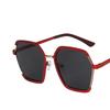Brand New Square Sunglasses Oversized White Tea Original Brand Design Sun Glasses Female Shades Travel Sunshade Uv 400